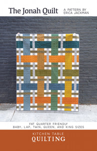 The Jonah Quilt Pattern by Kitchen Table Quilting