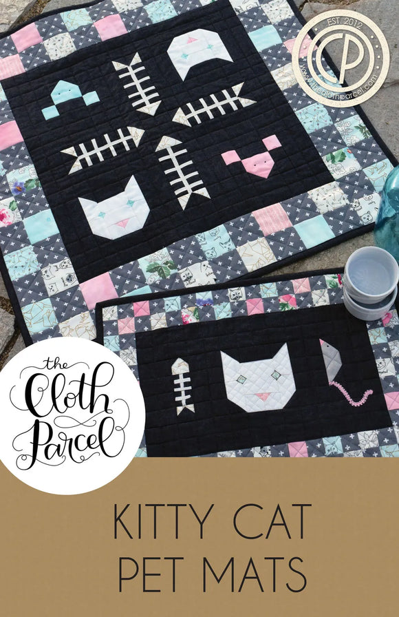 Kitty Cat Pet Mats Pattern by The Cloth Parcel