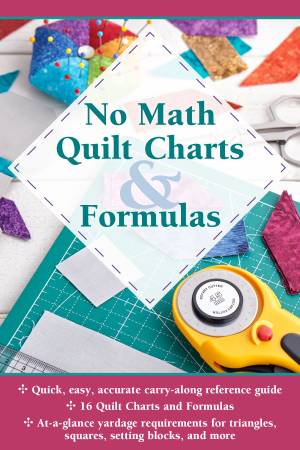 Updated No Math Quilt Charts & Formulas by Landauer