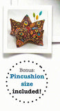 Harlequin Star Pillow & Pincushion