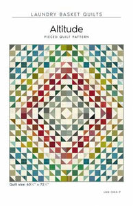 Altitude Quilt Pattern by Laundry Basket Quilts