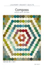 Compass Quilt Pattern by Laundry Basket Quilts