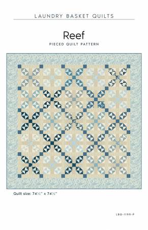 Reef Quilt Pattern by Laundry Basket Quilts