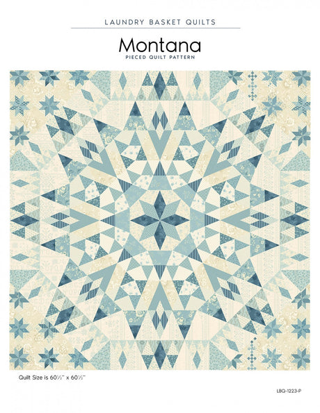 Montana - Bluebird Quilt Pattern by Laundry Basket