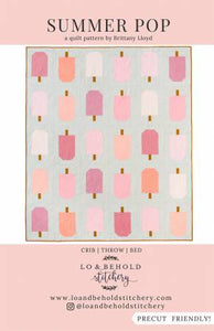 Summer Pop Quilt Pattern by Lo & Behold Stitchery