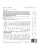 Back of the Santa Rosa Top & Dress Pattern by Liesl & Co
