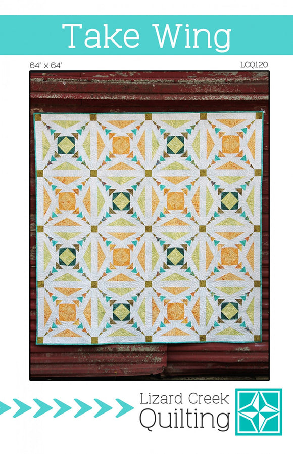 Take Wing Quilt Pattern by Lizard Creek Quilting