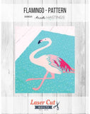 Flamingo Pattern by Laser Cut Quilts