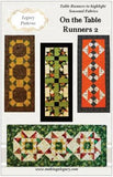 On the Table Runner 2 Quilt Pattern by Legacy Patterns