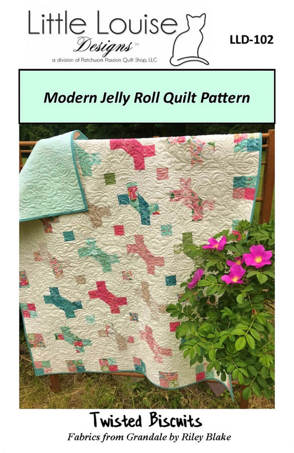 Twisted Biscuits Quilt Pattern