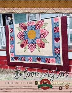 Bloomington Quilt Pattern by Little Red Hen