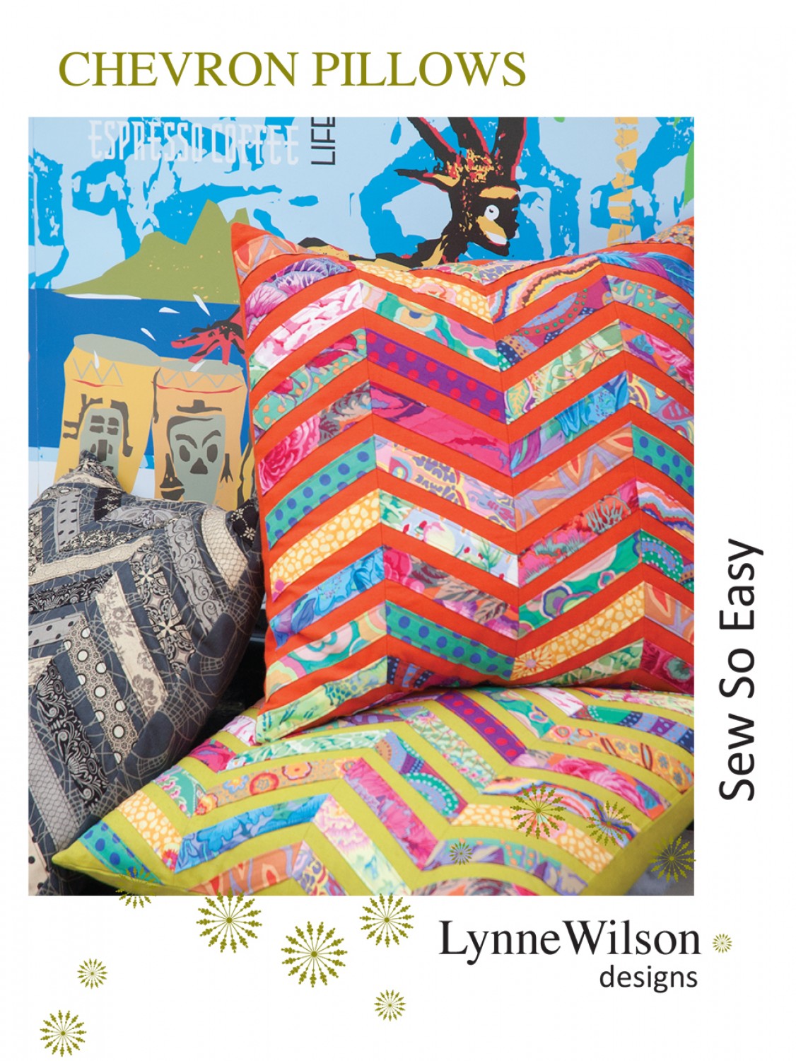 Chevron Pillows Quilting Patterns Quilting Books Patterns and Notions