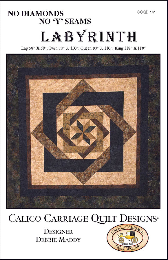 Labyrinth Downloadable Pattern by Tiori Designs