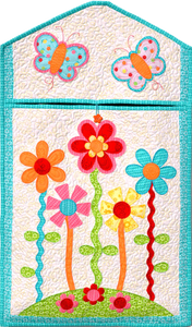 Lazy Daisy Laundry Bag Downloadable Pattern by Kids Quilts