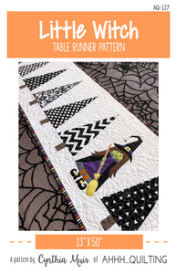 Little Witch Table Runner Downloadable Pattern by Ahhh...Quilting
