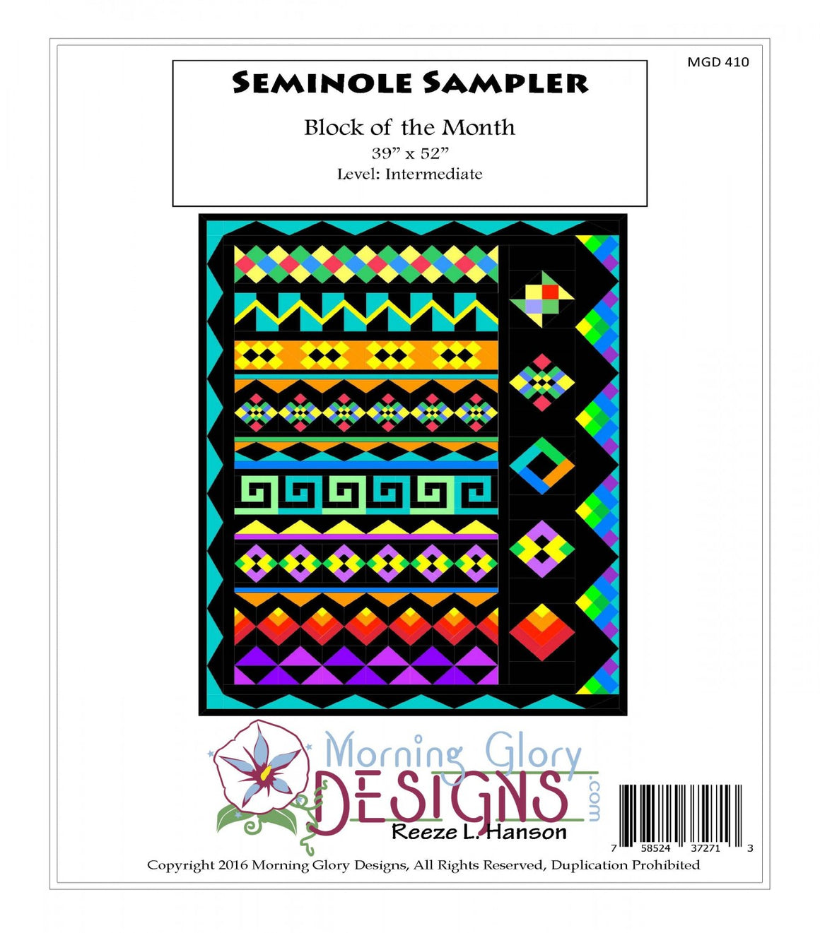 Seminole Sampler Quilters Pattern Quilting Books Patterns and Notions