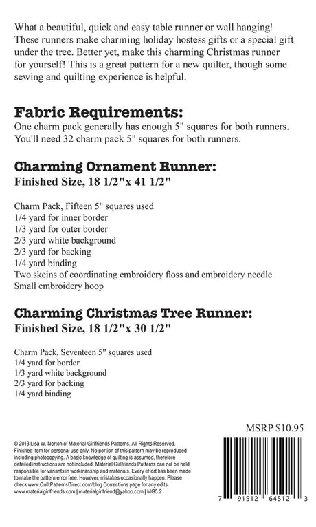 Charming Christmas Table Runners
