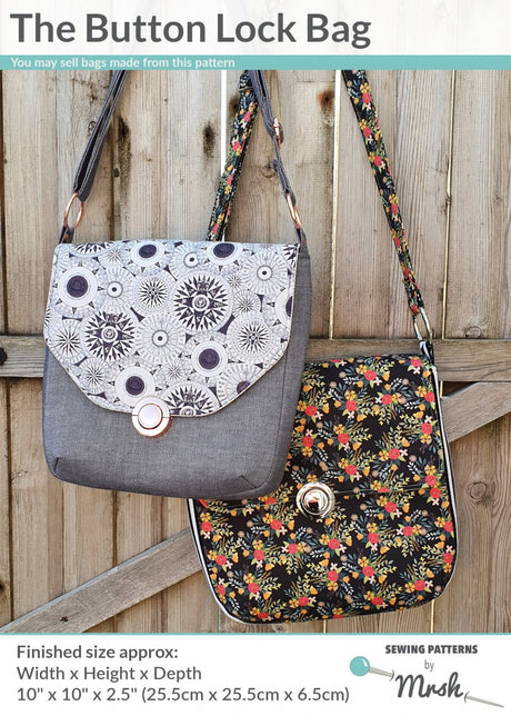 The Button Lock Bag