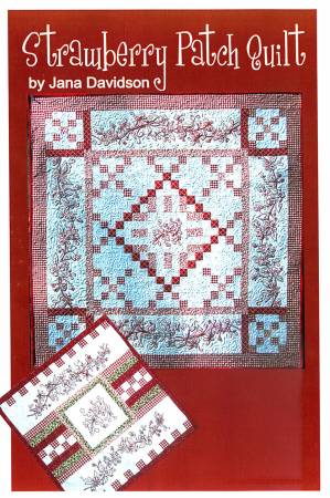 Strawberry Patch Quilt Hand Embroidery by Turnberry Lane Patterns