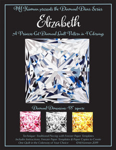 Elizabeth Princess Cut Diamond Quilt Pattern
