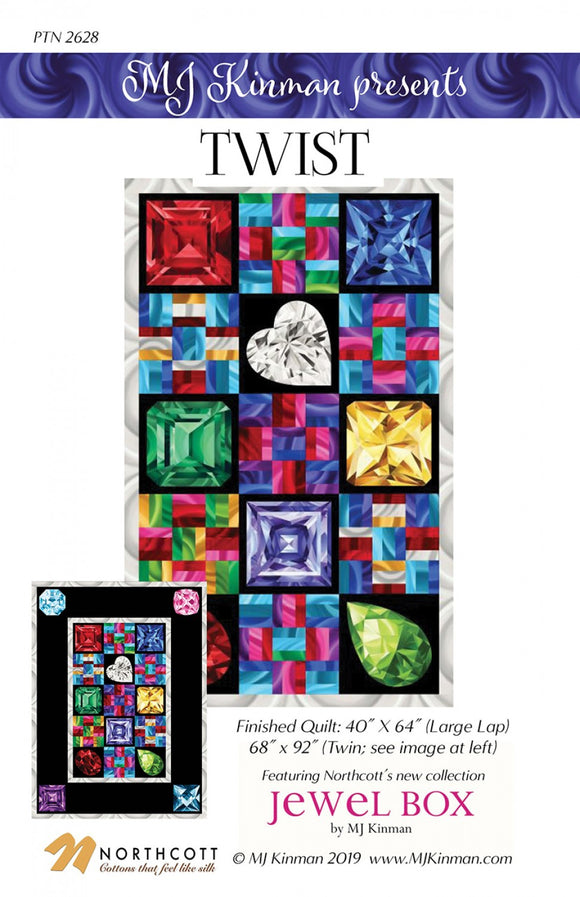 Jewel Box Twist Quilt Pattern
