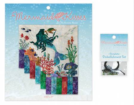 Mermaid Kisses - Complete Embellishment Kit & Pattern Set