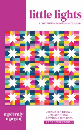 Little Lights Bed Size Quilt Pattern by Modernly Morgan