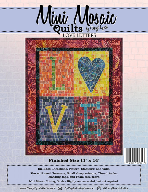 Love Letters Mini Mosaic Pattern
