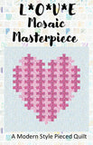 LOVE Quilt Pattern by Oy Vey Quilt Designs