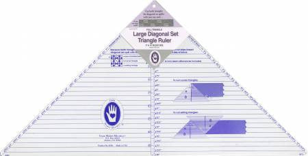 Diagonal Set Triangle Ruler
