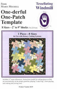 One-Derful One Patch Tessellating Windmill Template