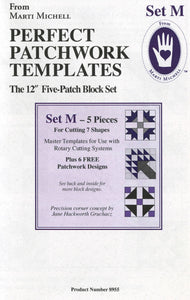 Perfect Patchwork Templates Set M 5-Patch