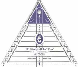 60-degree Triangle Ruler