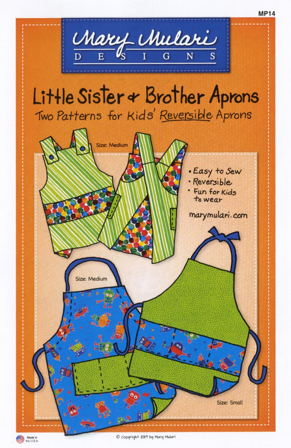 Little Sister and Brother Apron