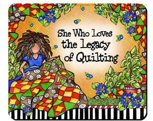 Quilt Legacy Mouse Pad