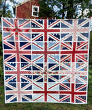 Super Size Regent Street Union Jack Quilt Downloadable Pattern by Diary of a Quilter