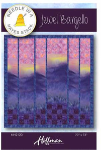 Jewel Bargello Quilt Pattern by Needle In A Hayes Stack