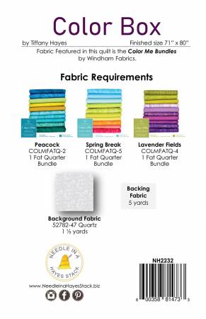 Color Box Quilt Pattern – Quilting Books Patterns and Notions