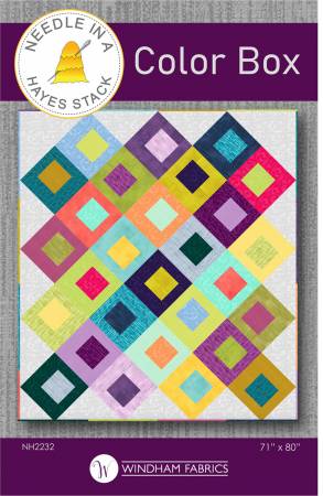 Color Box Quilt Pattern by Needle In A Hayes Stack