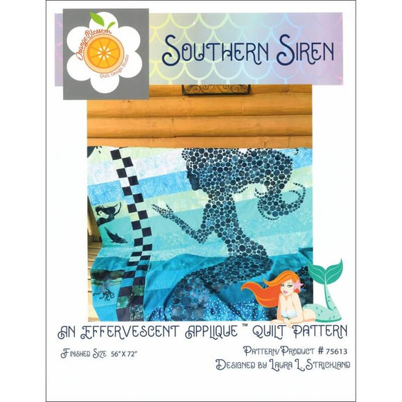 Southern Siren mermaid quilt pattern