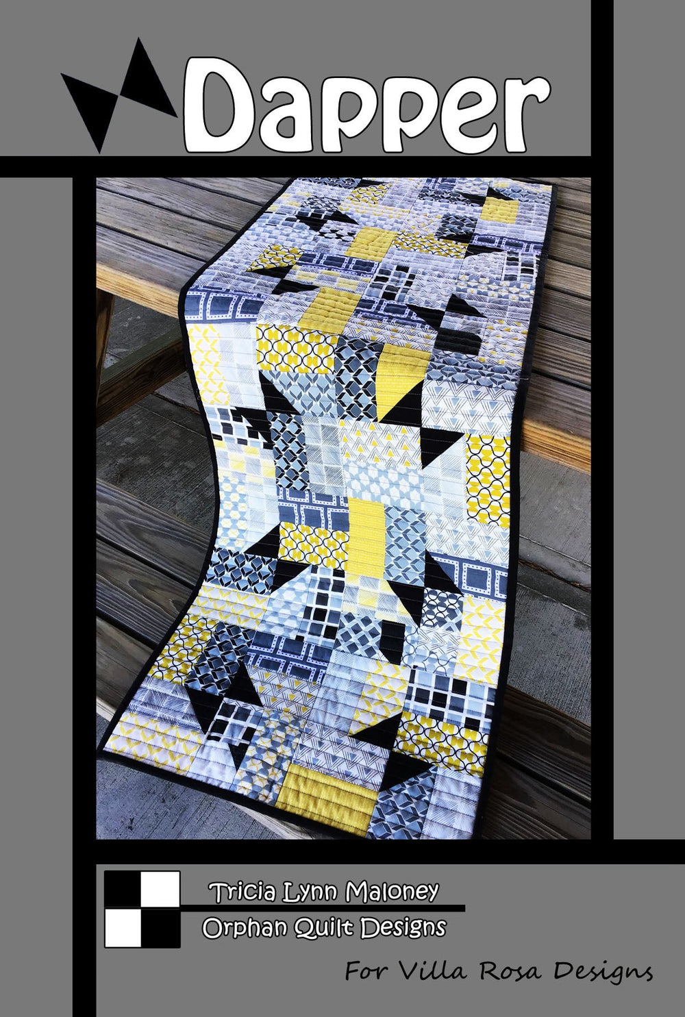 Dapper Pattern Background Dapper Downloadable Pattern – Quilting Books Patterns and Notions