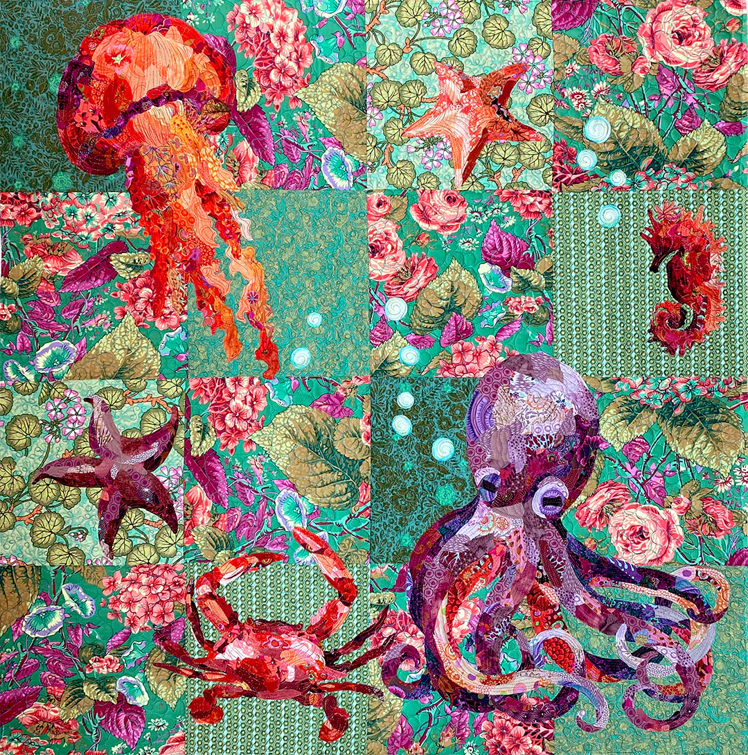 Pop Art Pups Collage Quilt Pattern Quilt Patterns – Quilting Books ...