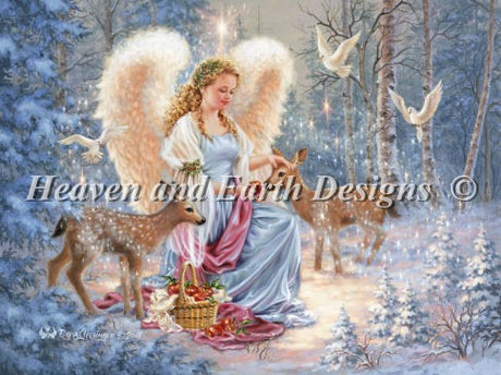 Oh Holy Night Cross Stitch By Dona Gelsinger