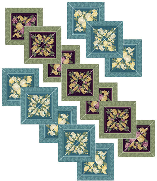 One Fabric Runner Pattern by Animas Quilts Publishing
