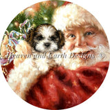 Ornament Shih Tzu For Christmas Cross Stitch By Dona Gelsinger