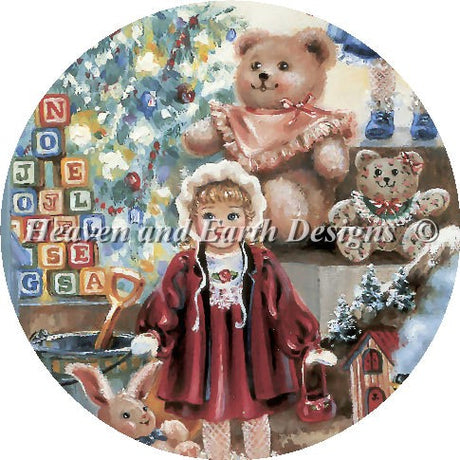 Ornament The Toy Box Cross Stitch By Dona Gelsinger
