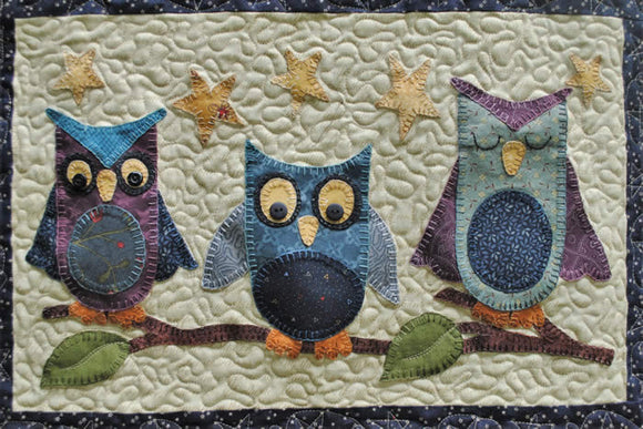 Tweets & Twinkles BOM - Block 8 Sleepy Owls