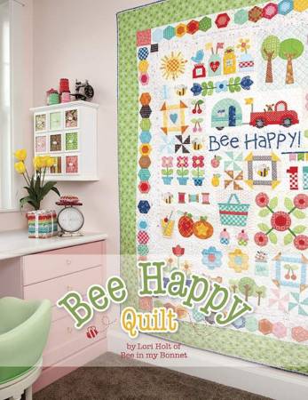 Bee Happy Quilt Pattern by Lori Holt of Bee in my Bonnet by Riley Blake Designs
