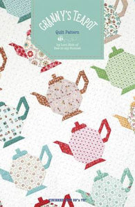 Granny's Teapot Quilt Pattern by Lori Holt of Bee in my Bonnet by Riley Blake Designs