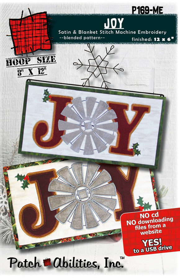 JOY Machine Embroidery Version by Patch Abilities